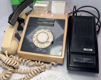 Vintage Apple Phone Apple Shaped Novelty Telephone Working Push