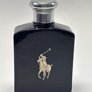 Vtg Ralph Lauren Polo Double Black After Shave Gel 4.2 Oz