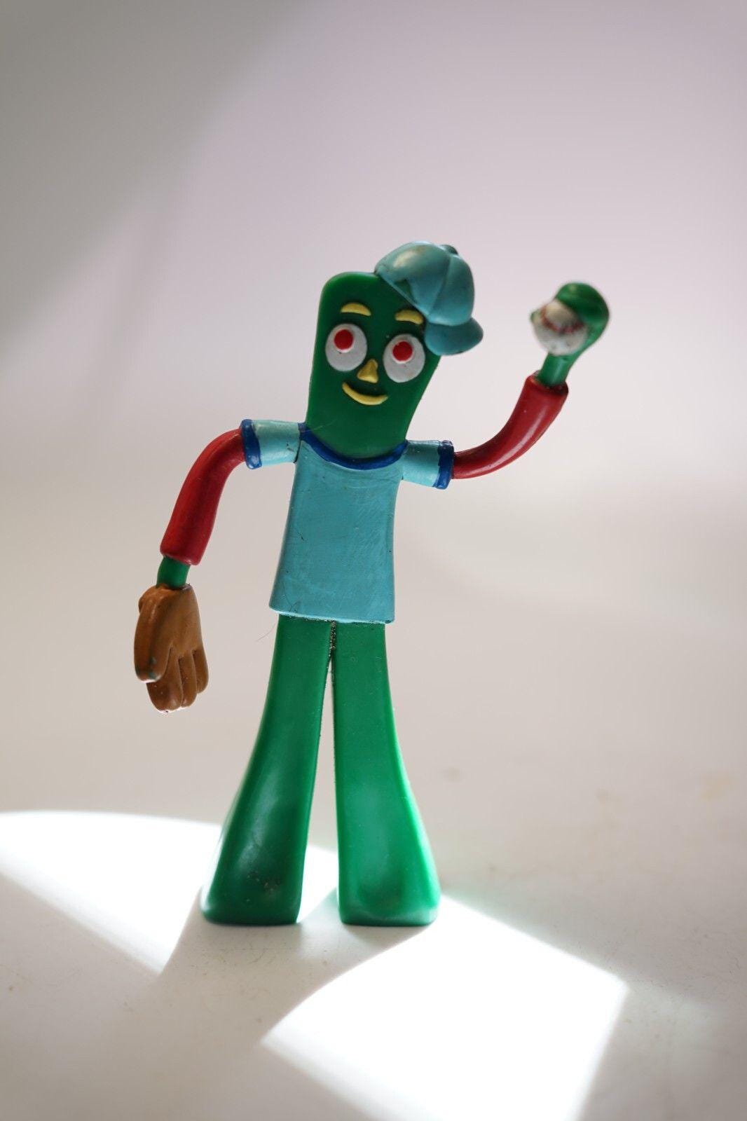Gumby ぬいぐるみフィギュア スタンド付き Gumby Figure - Etsy