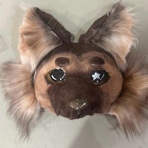Germán shepherd pup therian mask