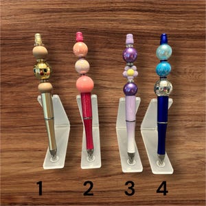 Beaded Pens with Extra Ink Refill
