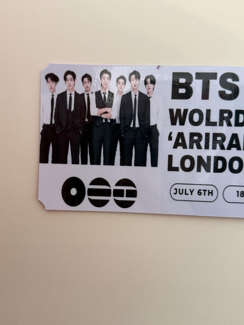 BTS 2026 ARIRNAG World Tour London Tottenham Hotspur Stadium 6th-7th ...