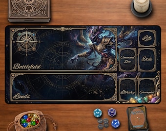 Cosmic Horror Eldrazi MTG Playmat Desk Mat Custom TCG Mousepad Card Game Accessory Battlefield Lands Commander Zone Gift