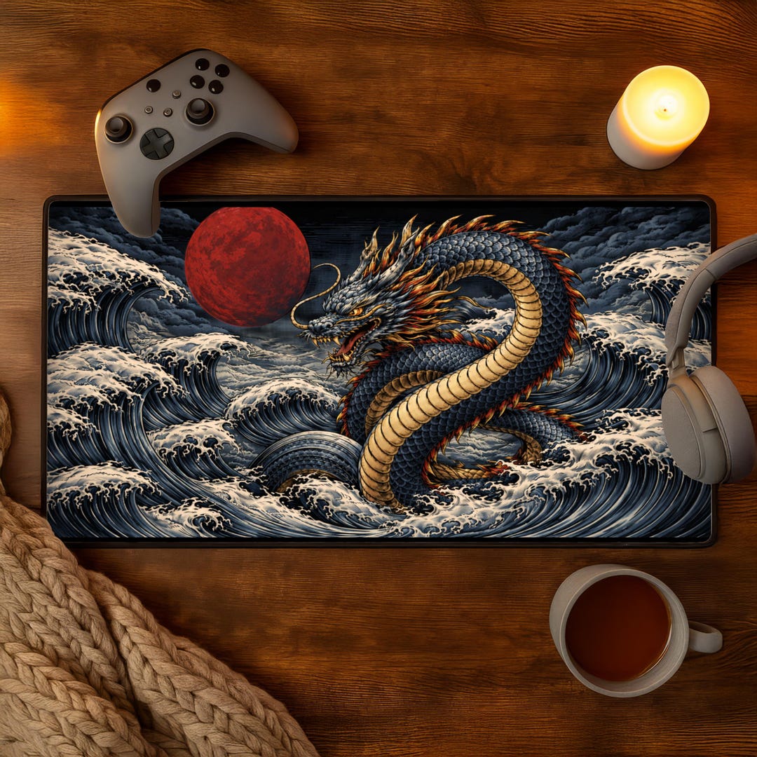 Dragon Ruler Mat This item is unavailable - Etsy