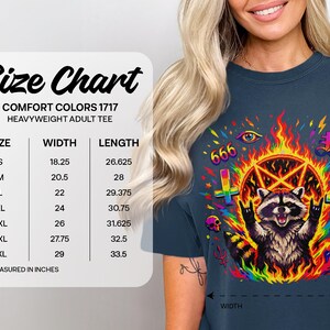 Satanic Raccoon Design, Demonic Rock and Roll Raccoon, Occult Pentagram Art, Inverted Cross 666, Dark Goth Graphic, Edgy Vibrant