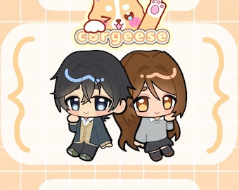 Horimiya Anime Schlüsselanhänger