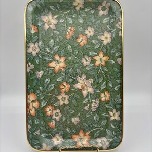 Arnold Designs ヴィンテージ フラワー柄 トレー イギリス製 Arnold