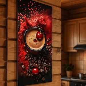 Coffee Lover Metal Art Sign, Home Decor Wall Art, Kitchen Sign, Unique Gift for Baristas, Coffee Shop Decor, Rustic Metal Wall Art