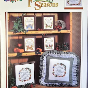 Four Seasons Cross Stitch Pattern
