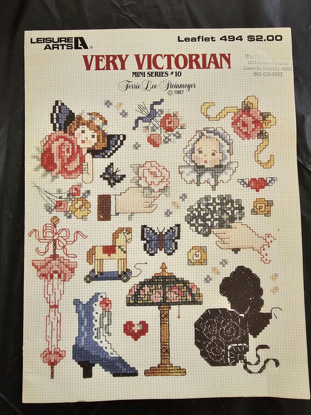 Victorian Cross Pattern Vintage Very Victorian Cross Stitch Pattern: Mini Series #10 - Etsy
