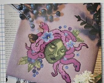 Medusa Cross Stitch Pattern Cross Stitch BAD Stitch