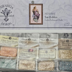 Sun Goddess Embellishment Pack Nora Corbett Mirabilia Cross Stitch