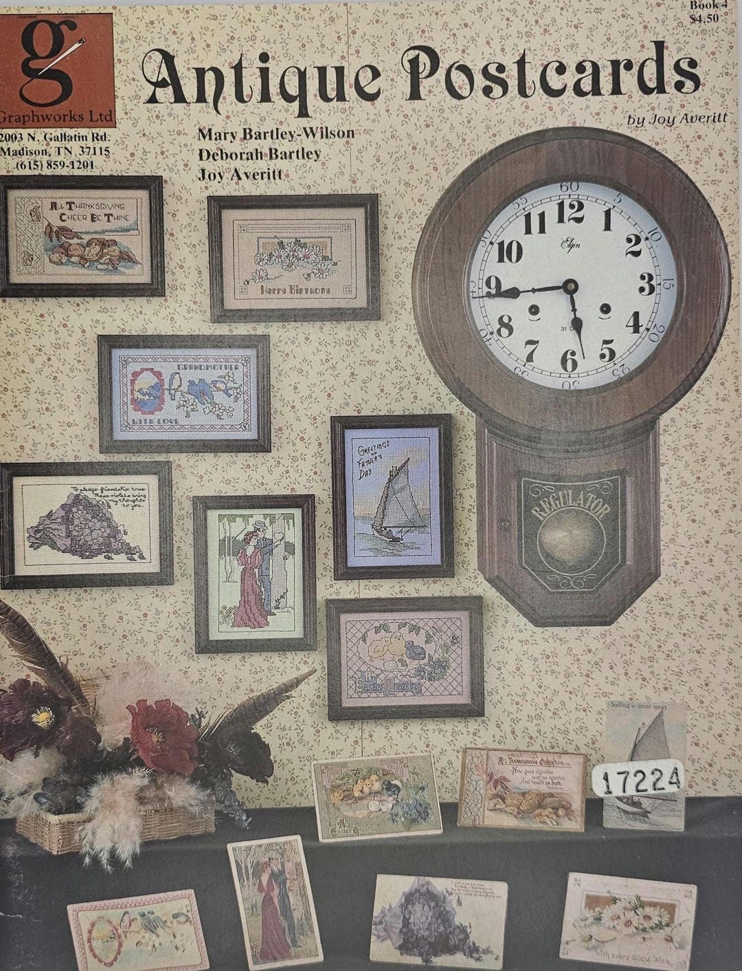Antique Postcards Cross Stitch Pattern Vintage Cross Stitch - Etsy