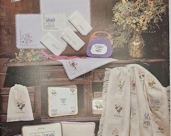 Rocky Mountain Wild Flowers Cross Stitch Vintage Cross Stitch