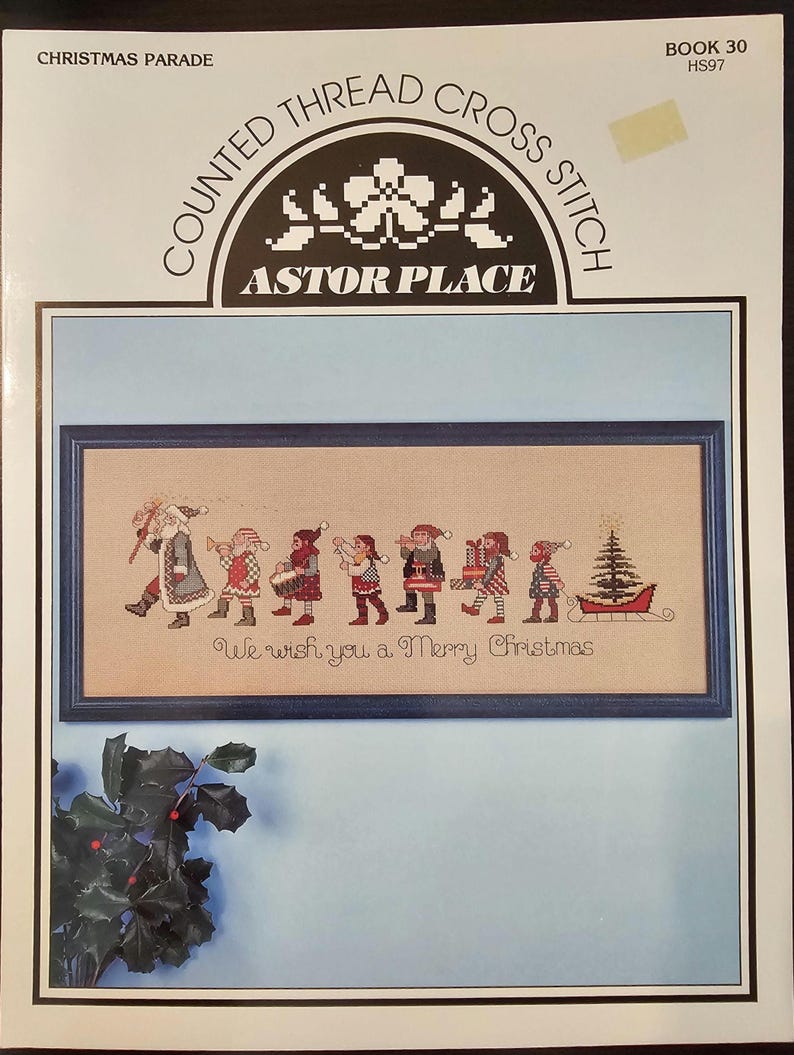 Christmas Parade Cross Stitch Pattern Santas Elves - Etsy
