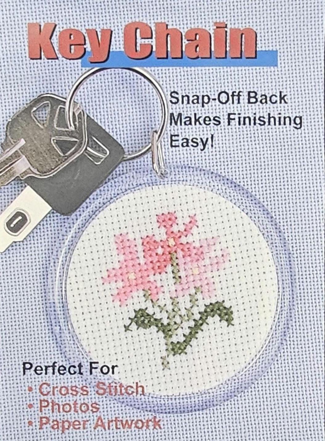 Cross Stitch Keyring