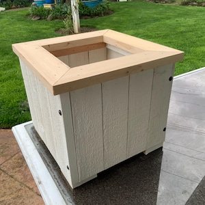 SQUARE PRIMED PLANTER