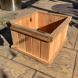 Rectangular CEDAR PLANTER - LARGE Size