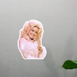 Magnete di Dolly Parton - spedizione tracciabile