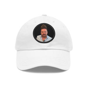 Personalized Dad Hat with Leather Patch - Customizable Gift for Fathers, Birthday, Casual Wear, Summer Accessory, Unique Cap