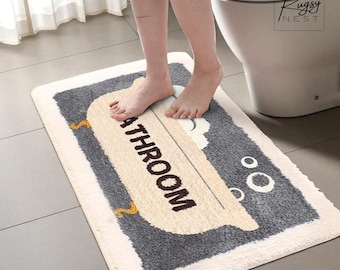 Round Fluffy Rug | Shaggy Carpet | Cozy Living Room & Bedroom Mat | Thick Pile Floor Decor | Soft Modern Home Accent
