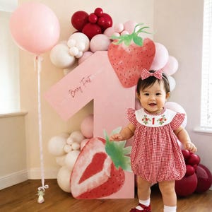 fruit theme birthday dress Aqua Strawberry Fruit Print Summer Dress