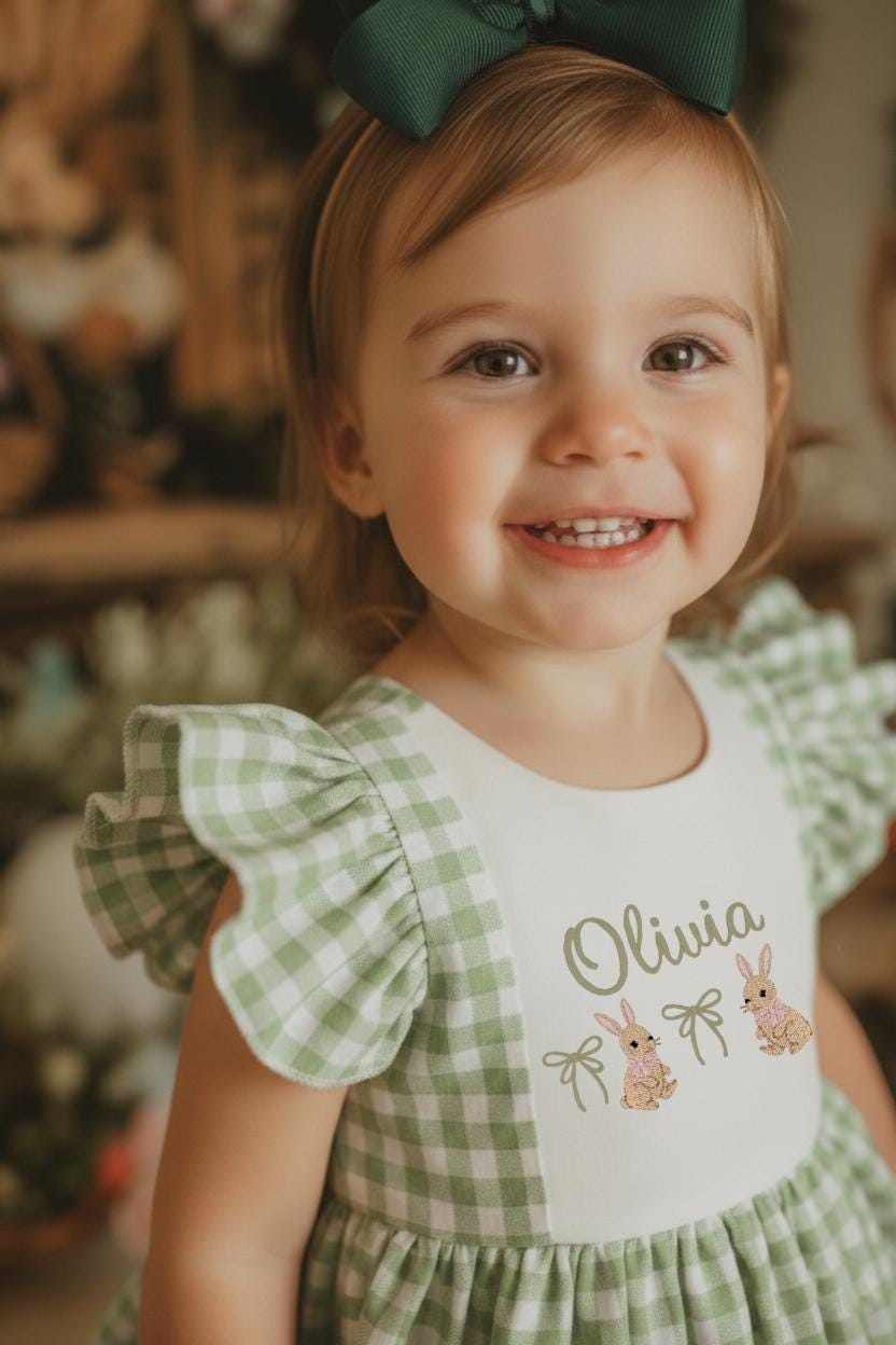 Sage Green Matching Dresses Mommy and Me - Etsy