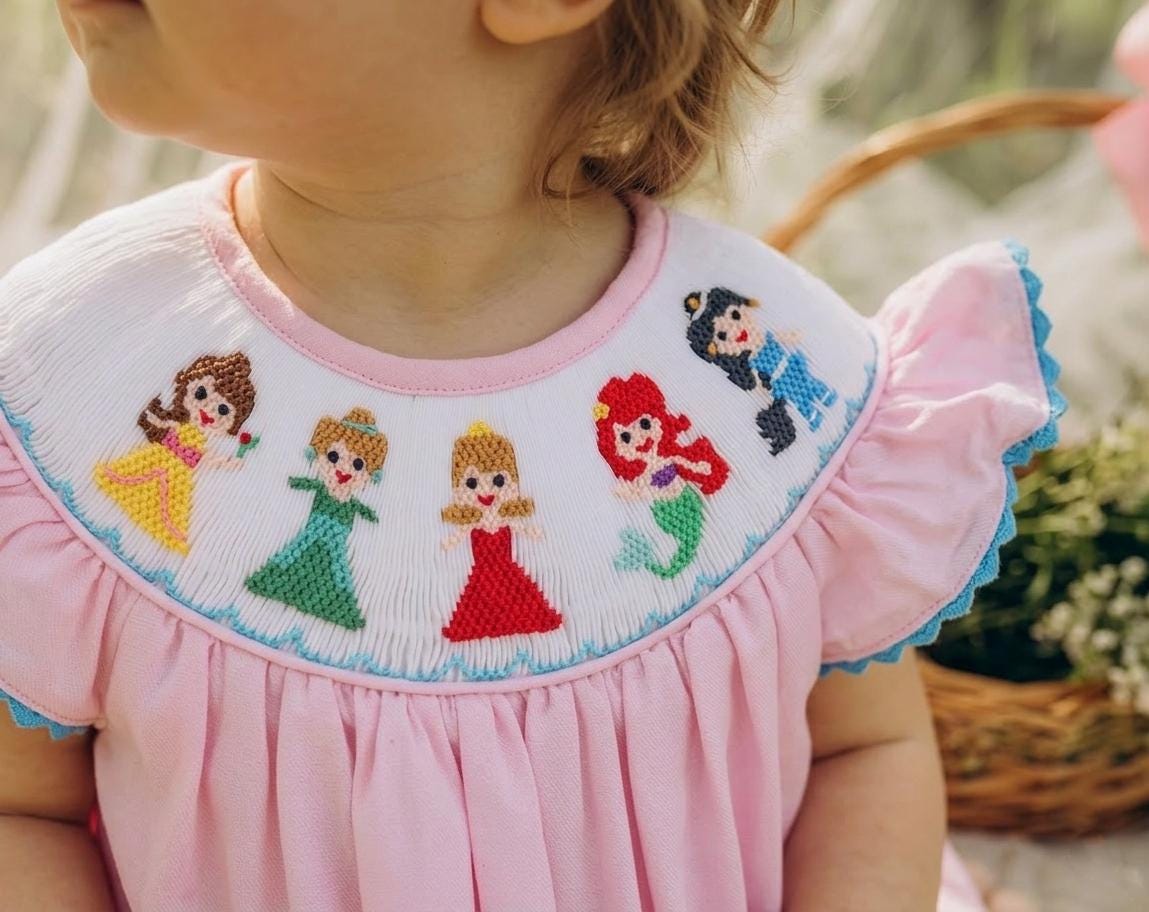 Smocked Princess - Etsy
