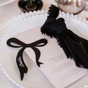Bow Name Placecards