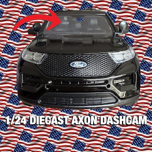 1/24 Diecast Fire/EMS/Police Axon Dashcam (Include 5 Dashcams)