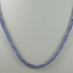 Faceted Tanzanite Necklace