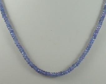 Faceted Tanzanite Necklace