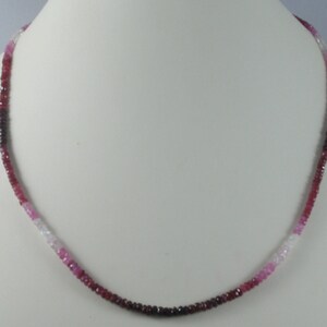 Faceted Ruby Necklace image 1