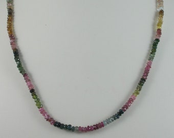 Faceted Tourmaline Necklace