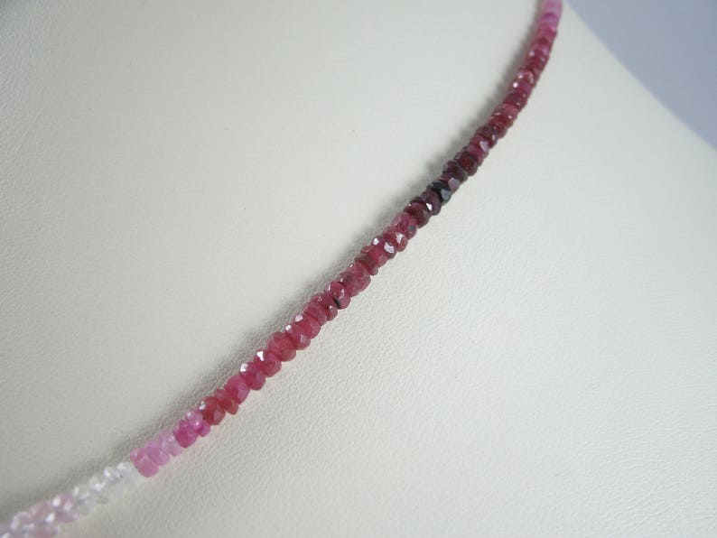 Faceted Ruby Necklace image 3