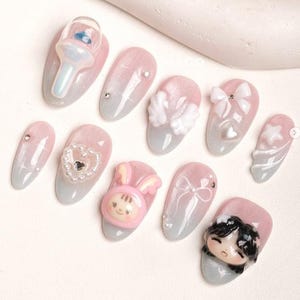 Newjeans Nails - Etsy