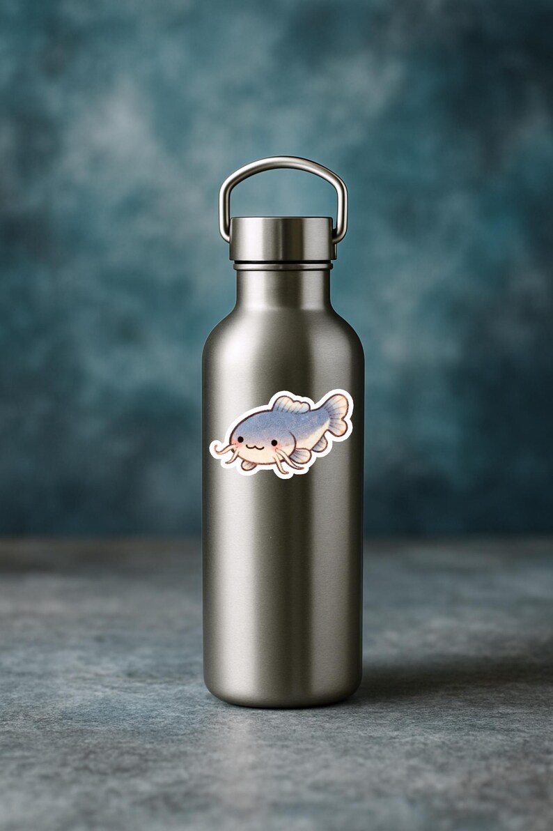 Freshwater Fish Sticker Pack – Kawaii Fishing Stickers Vinyl Decals ...