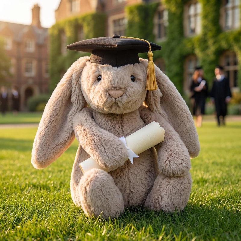Jellycat Bunny Graduation - Etsy