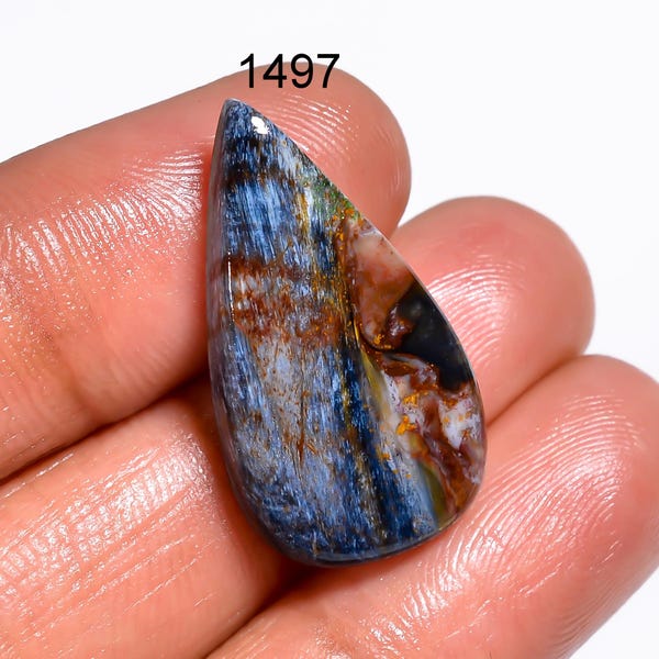 Natural Pietersite Cabochon, Loose Gemstone, DIY Jewelry Making