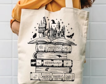 Torba Wizard Tote: Płótno inspirowane magią – ekologiczne i wytrzymałe
