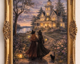 Practical Magic Inspired Sisters House