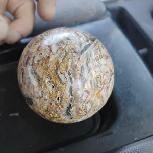 handmade ocean Jasper sphere