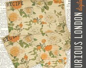 printable recipe cards  |  digital mason jar labels  |  instant download  |  farmhouse kitchen  |  canning & pickling  |  curiouslondon