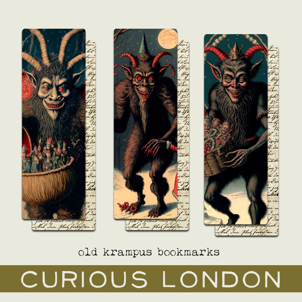 Bookmark - Personalized Krampus - Bookmark Bookmark - Personalized Krampus - Bookmark