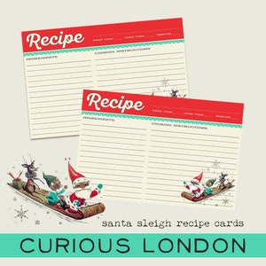 natale afroamericano I Babbo Natale nero I cartoline con ricette I cartoline con ricette natalizie I cartoline di Natale retrò I curiosalondra