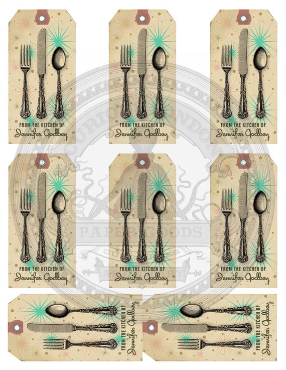 Handmade Vintage Style Antique Hand Mixer Kraft Gift Tags From Curious London With Free Shipping Paper Paper Party Supplies Tripod Ee