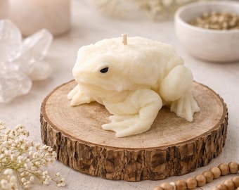 Lucky Frog Candle-Ritual Prosperity Candle 4 Colors.4 Spiritual Intentions
