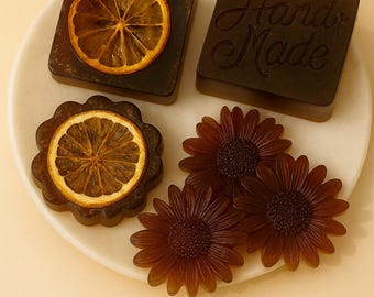 Sabonete de cravo e mel de laranja - Barra natural artesanal