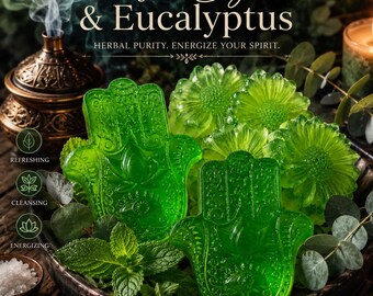 Mint Eucalyptus Sage Soap | Natural Artisan Skin Care Bar
