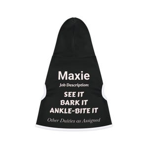 Dog Security Vest Pet Hoodie